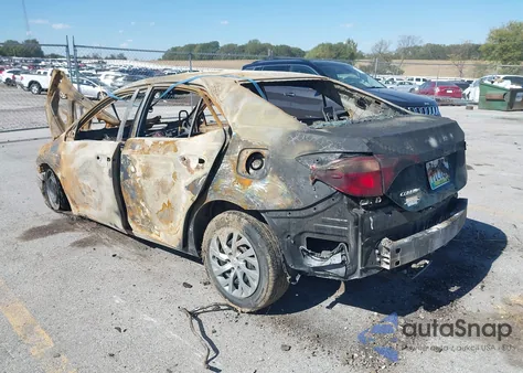 2019 Toyota Corolla Le из США, поврежденный, VIN 2T1BURHE0KC202914